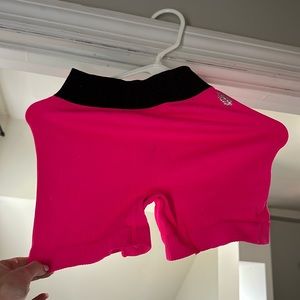 Limited Edition Hot Pink Free People Movement Biker Shorts